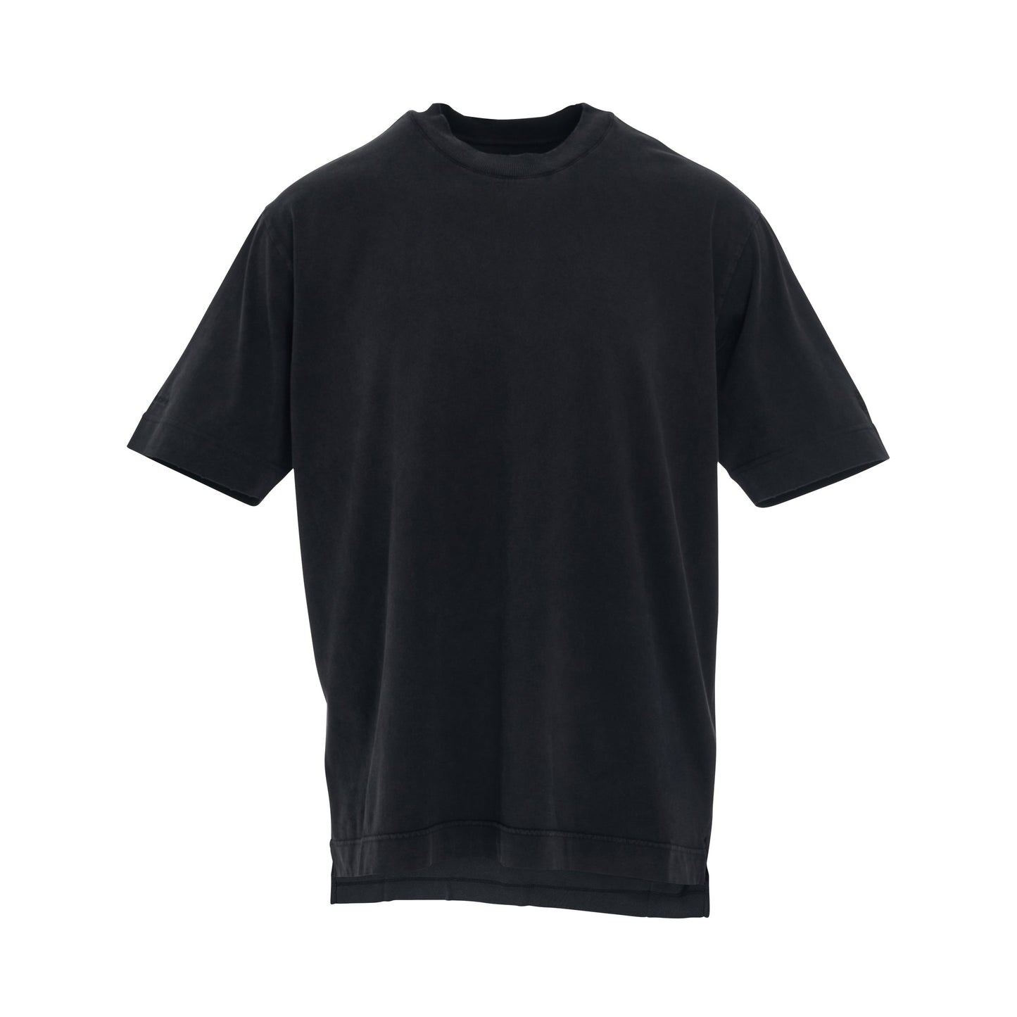 Embroidered Bandanas Washed T-Shirt in Black
