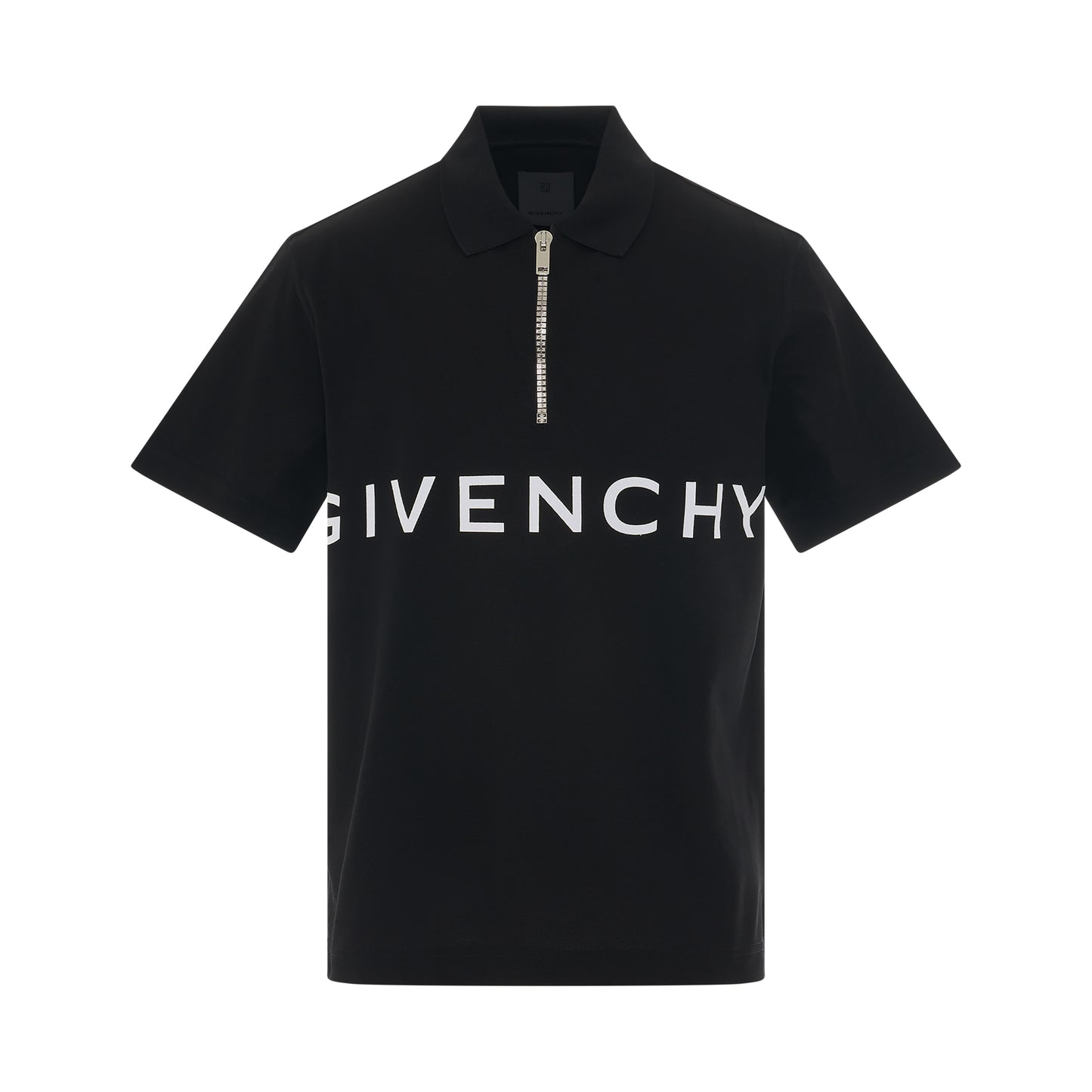 GIVENCHY Bonded Logo Polo in Black – MARAIS