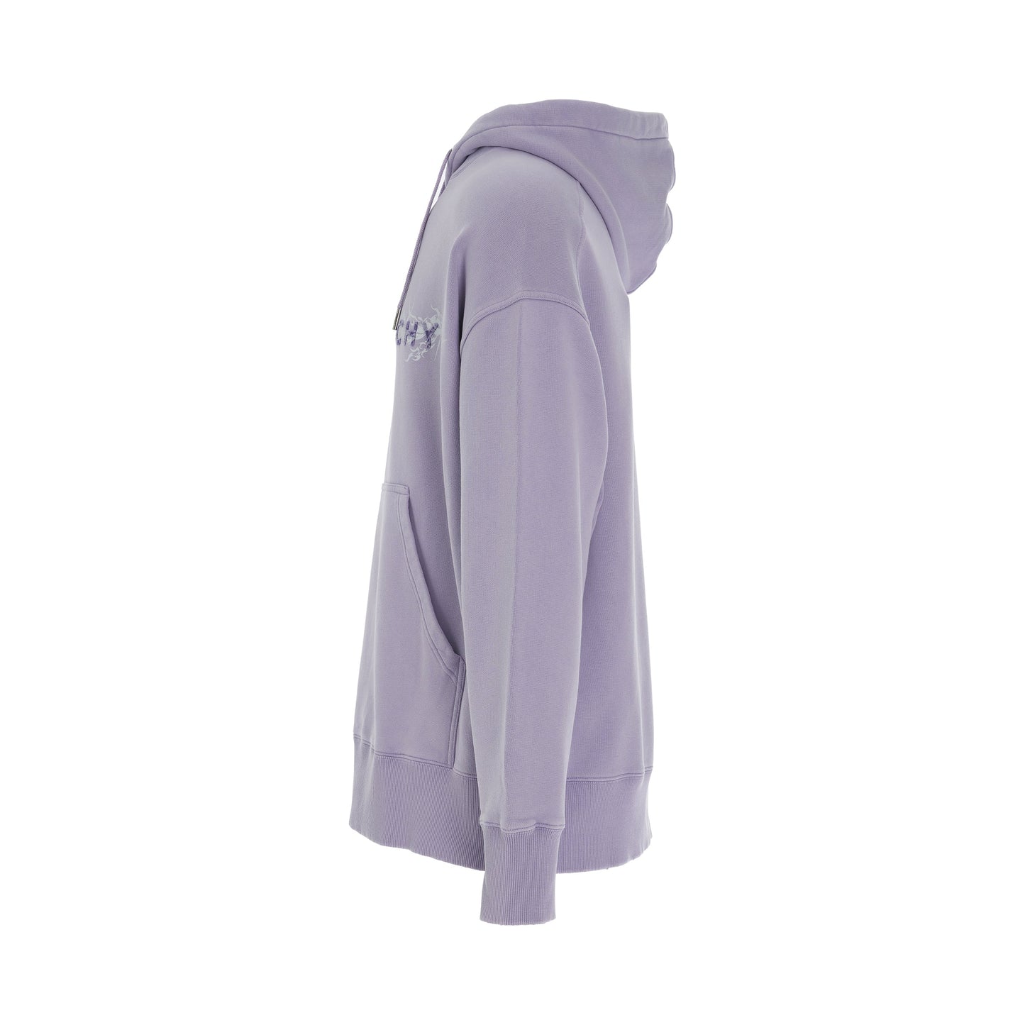 Barbed Wire with G Tufting Washed Hoodie in Lilac