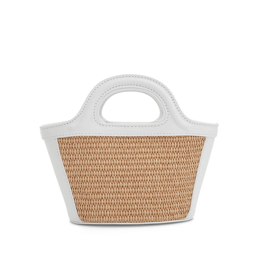 Tropicalia Micro Bag in Sand Storm/Lily White