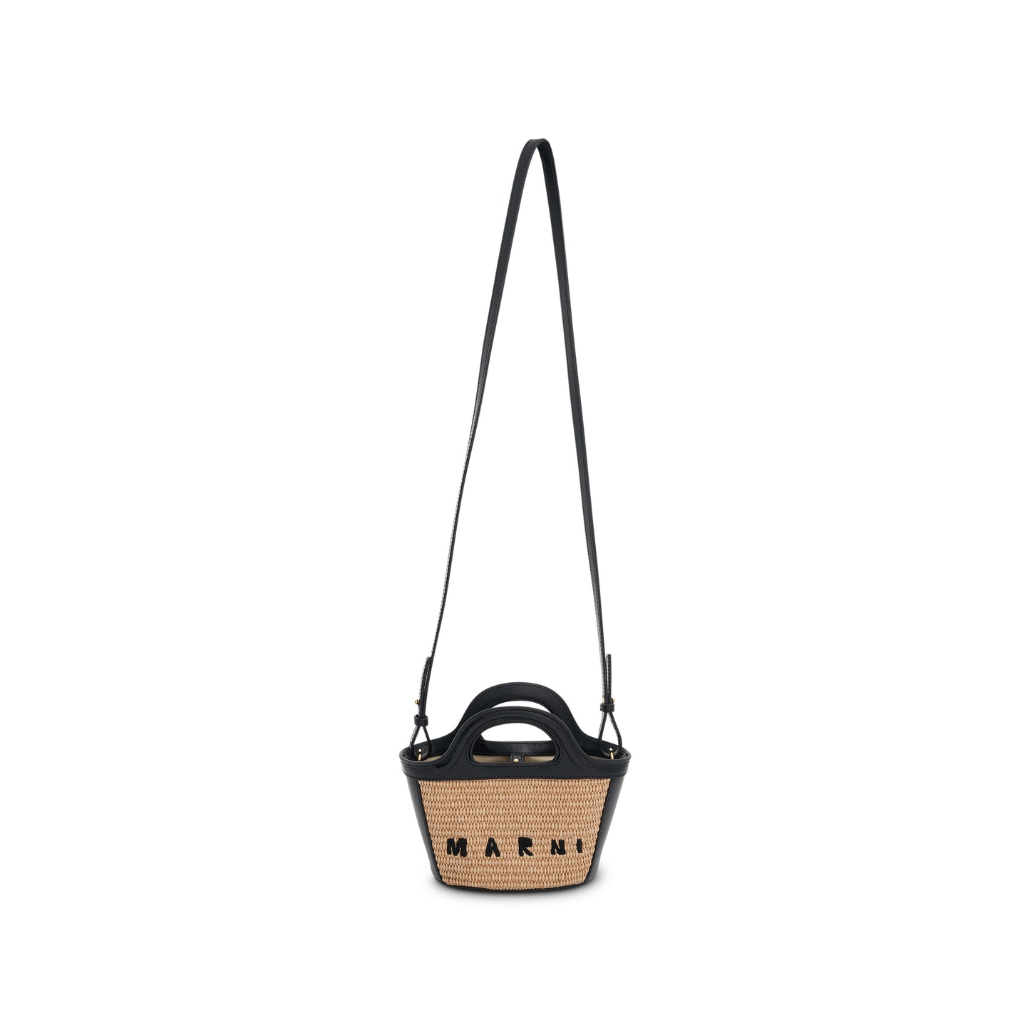 Tropicalia Micro Bag in Sand Storm/Black