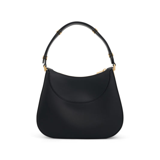 Milano Small Leather Bag in Black