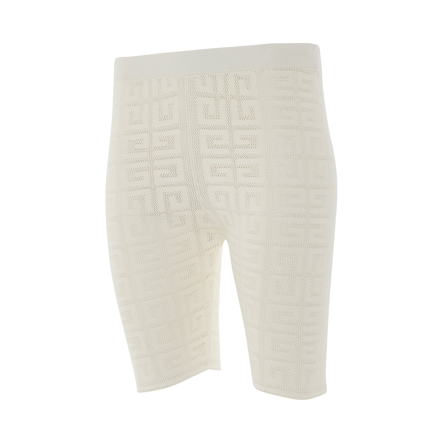 16GG Cycling Shorts in Off White