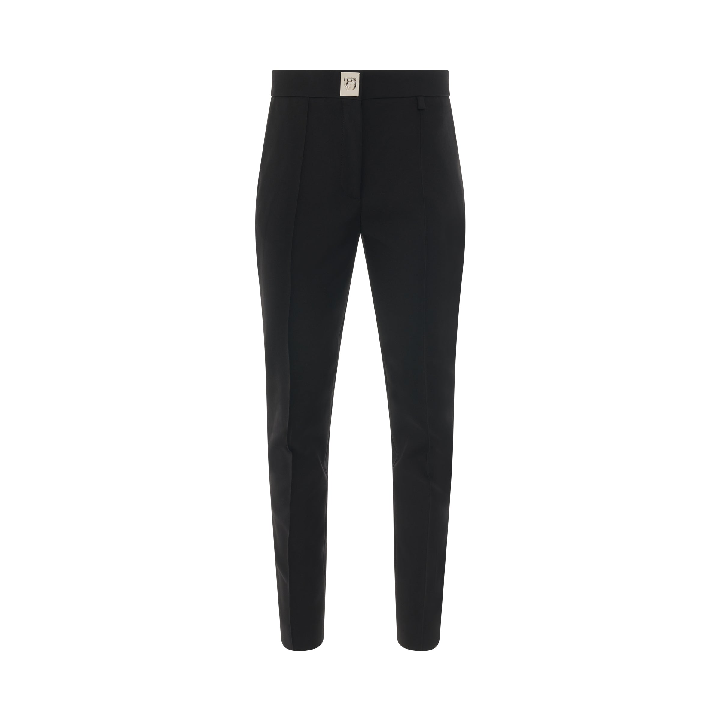 Pants with 4G Buckle in Black