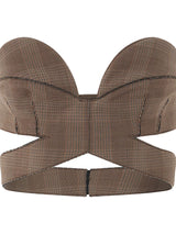 Crossbra in Light Brown