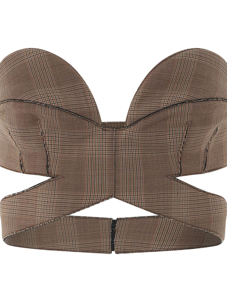 Crossbra in Light Brown