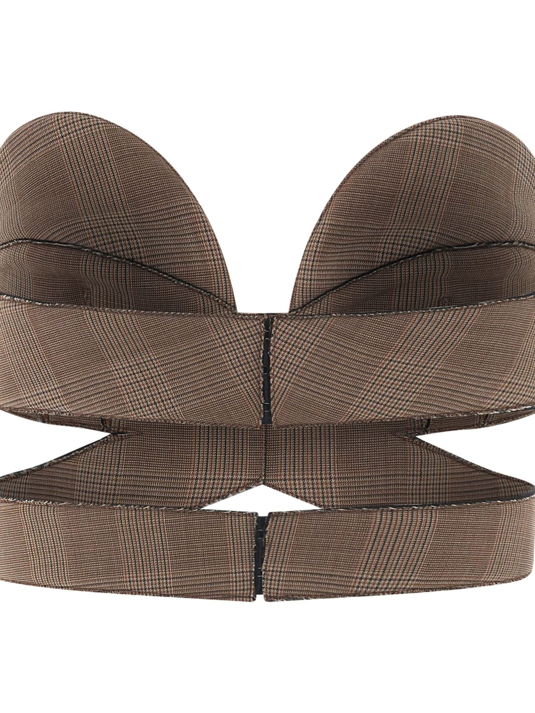 Crossbra in Light Brown