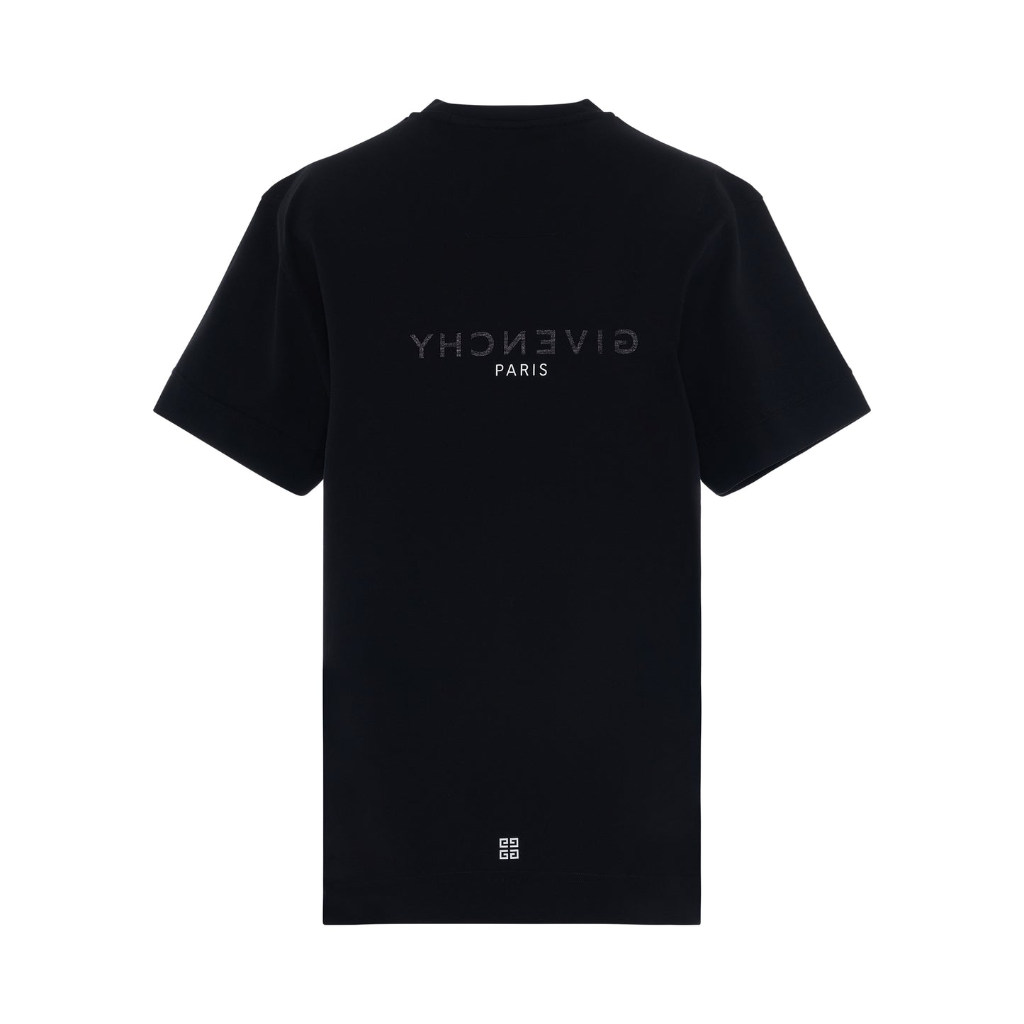 Reverse Logo Classic Fit T-Shirt in Black