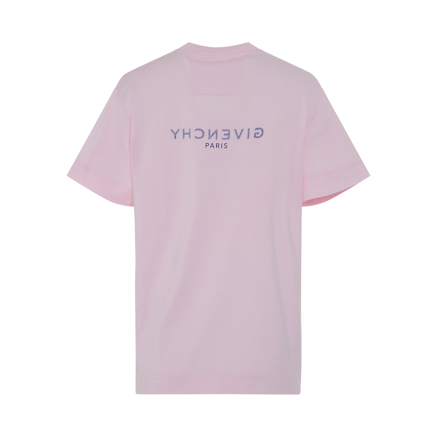 Reverse Logo Classic Fit T-Shirt in Light Pink
