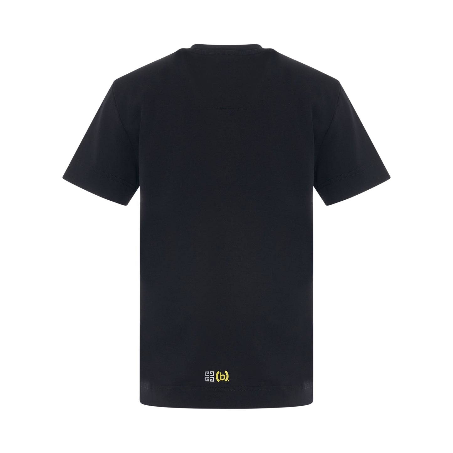 BSTROY Circle Logo Slim Fit T-Shirt in Black