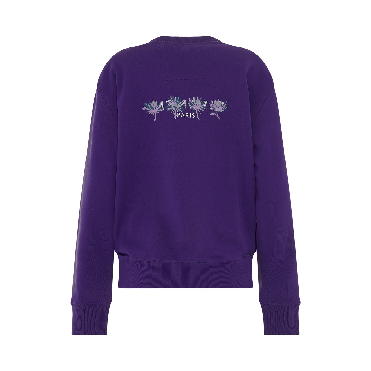 Thistle Reverse Logo Sweatshirt in Purple