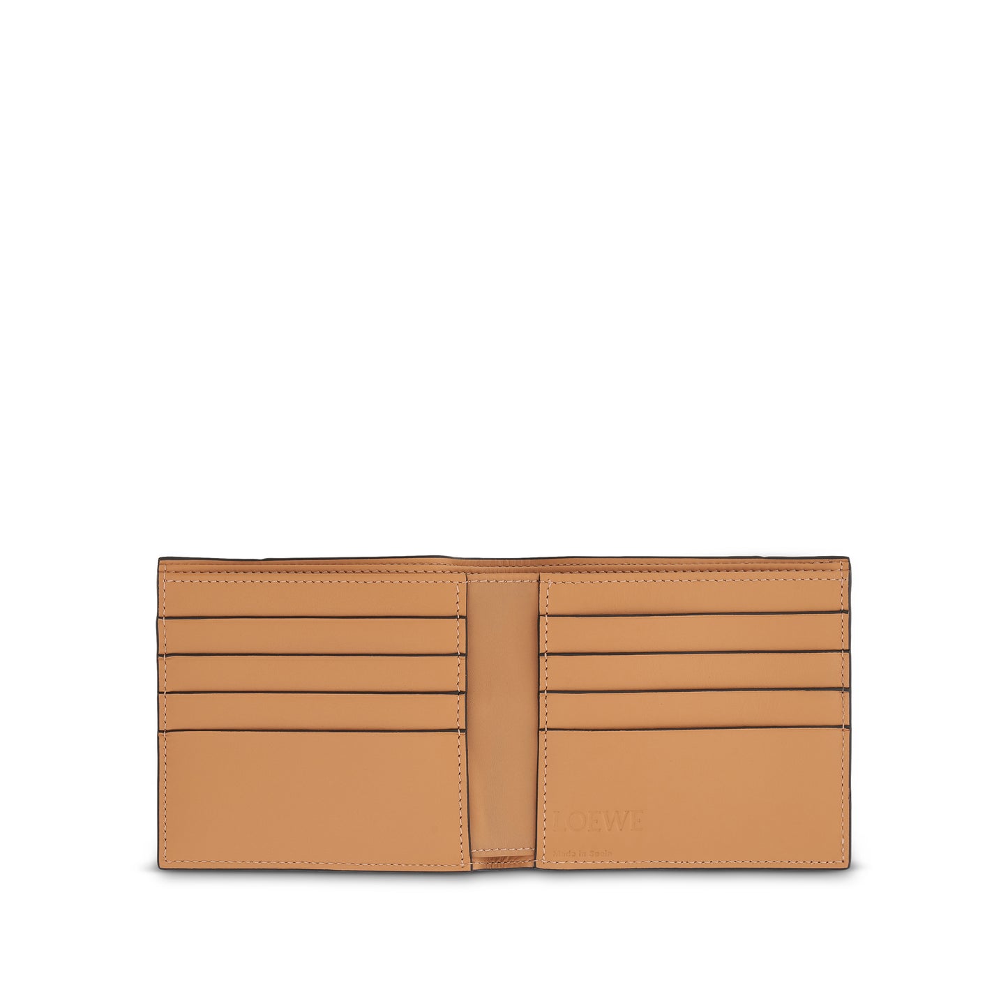 Bifold Wallet in Diamond Calfskin in Warm Desert