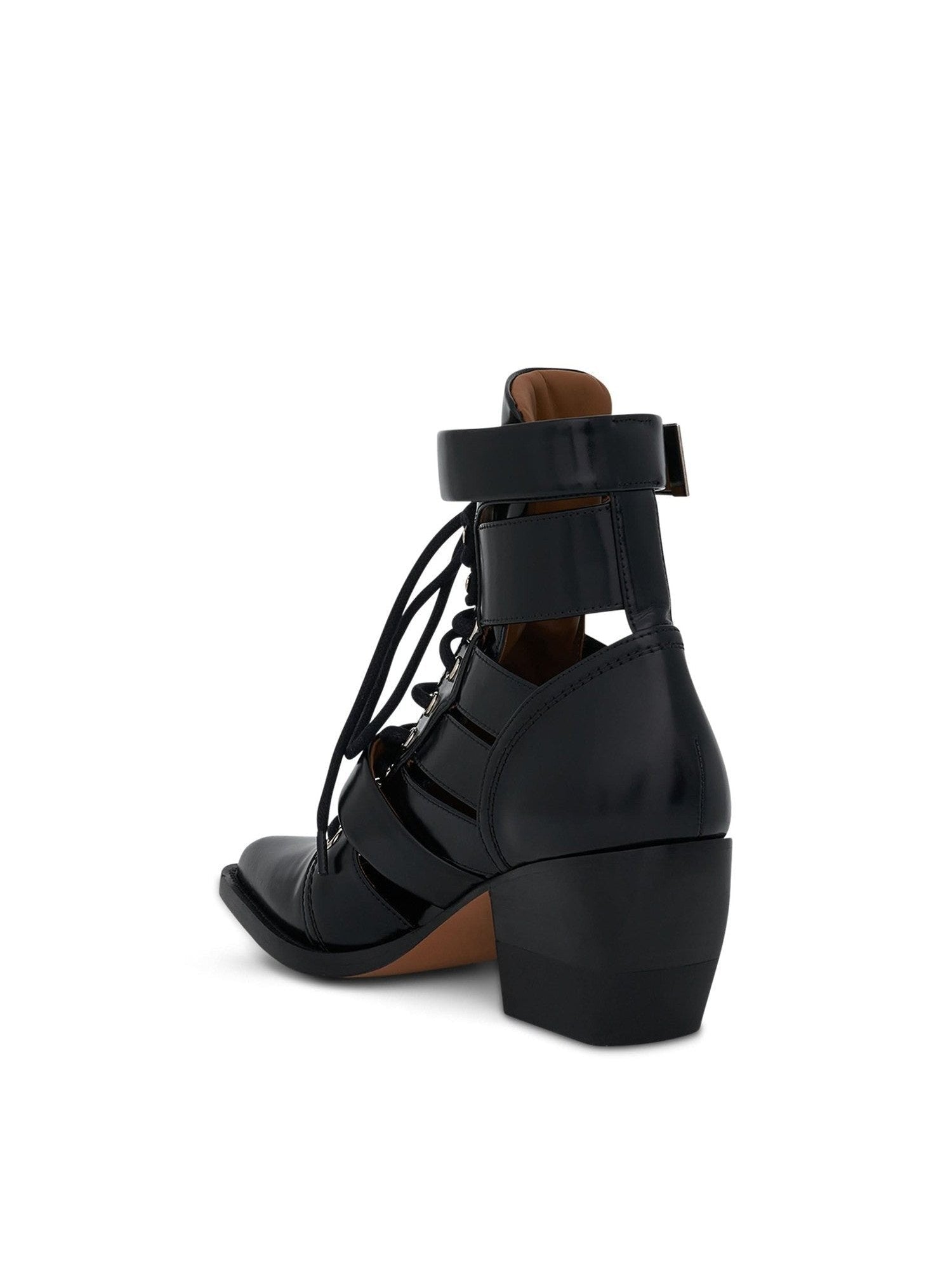 Rylee Boot in Black Top View | CHLOE