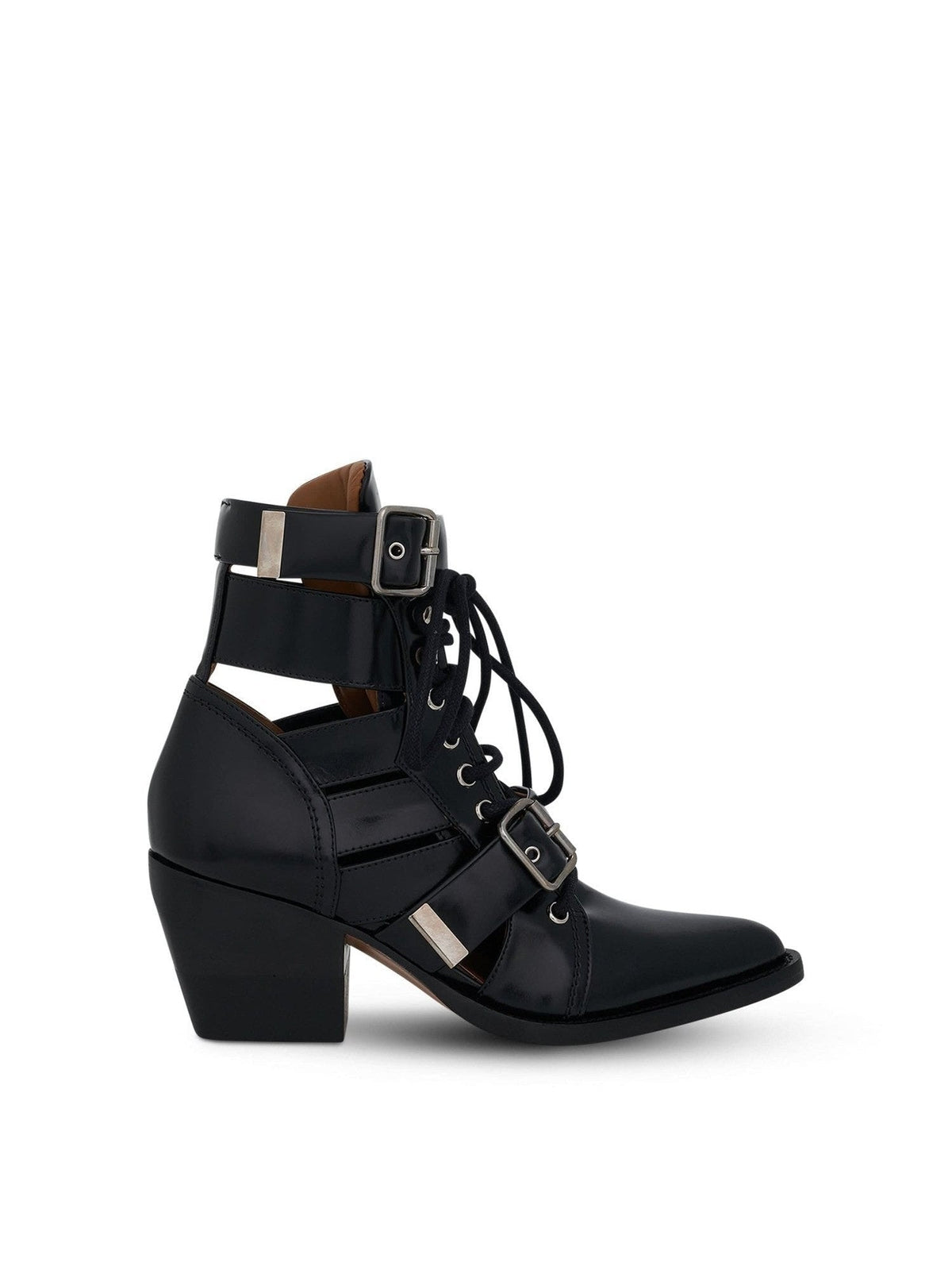 Rylee Boot in Black Side View | CHLOE