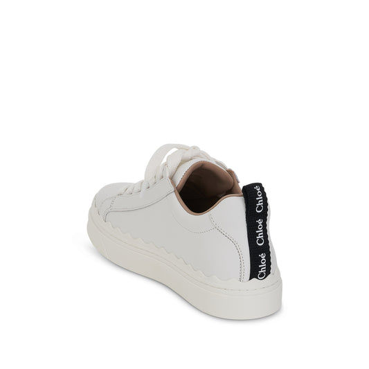 Lauren Sneaker in Calfskin in White