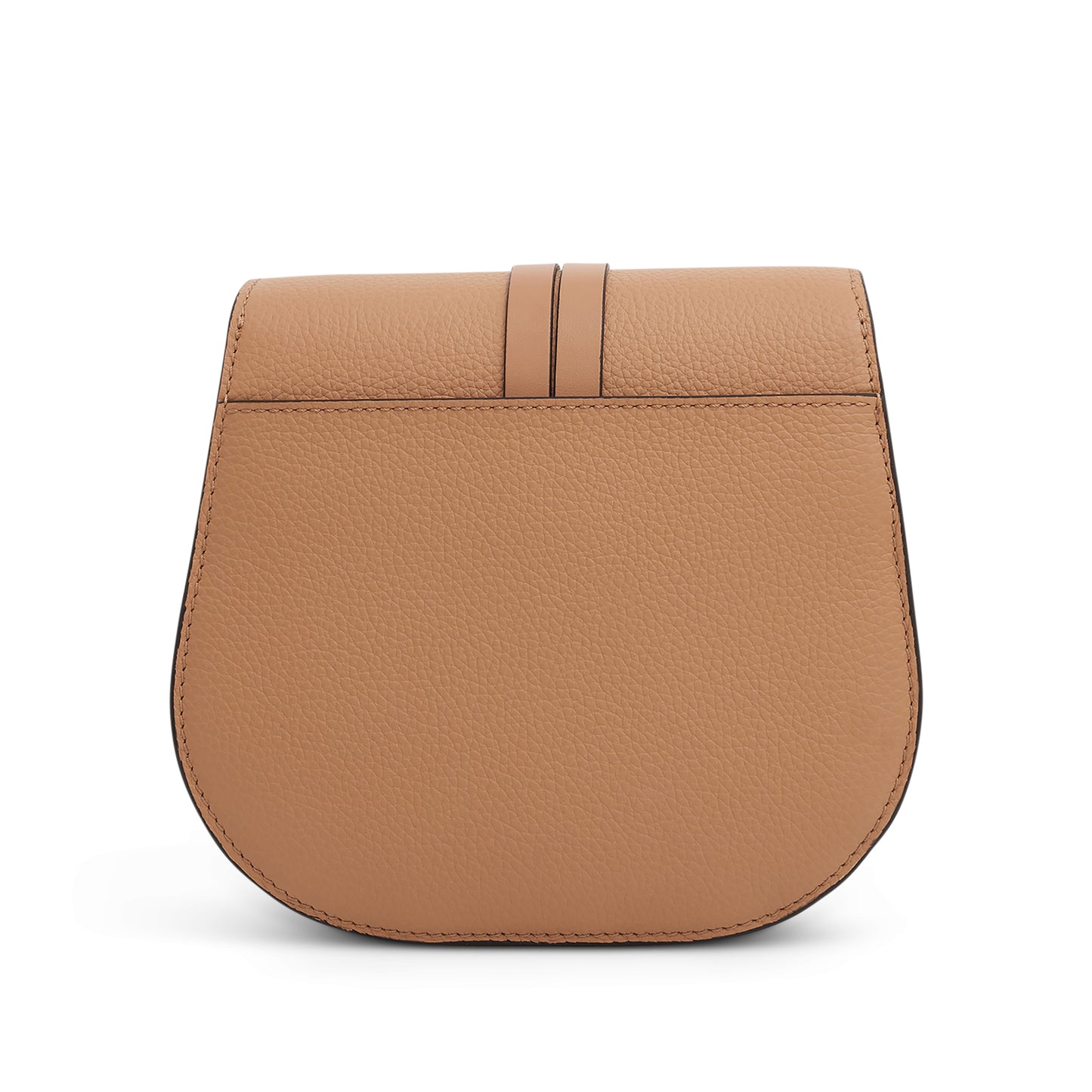 Alphabet Bag in Grained & Shinny Calfskin in Light Tan