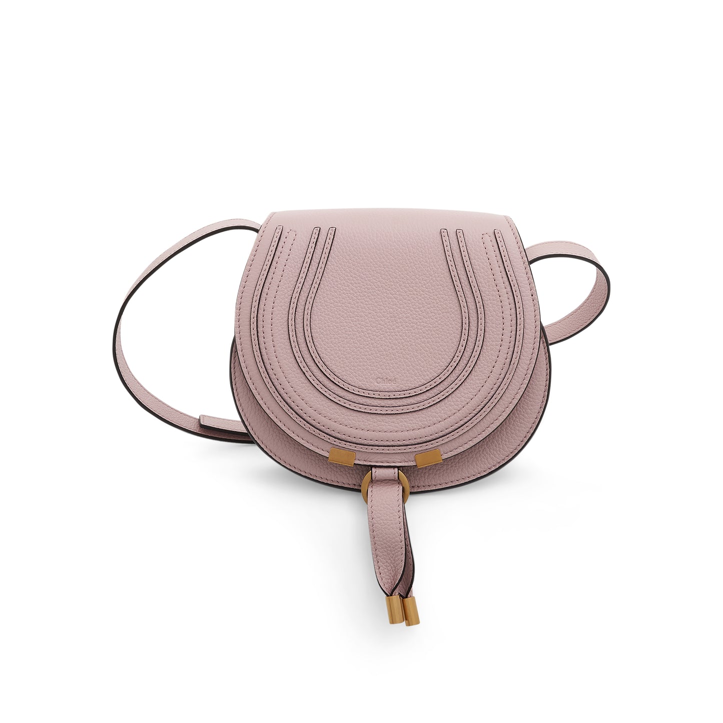 Small Marcie Saddle Bag in Misty Lavender