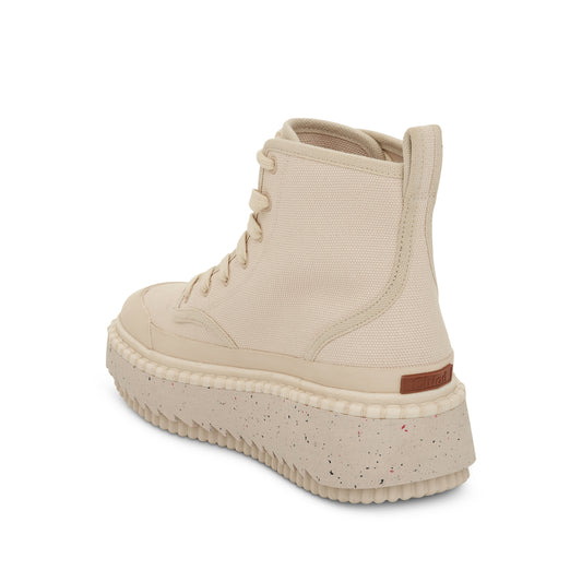 Lilli Desert Ankle Boot in Milk