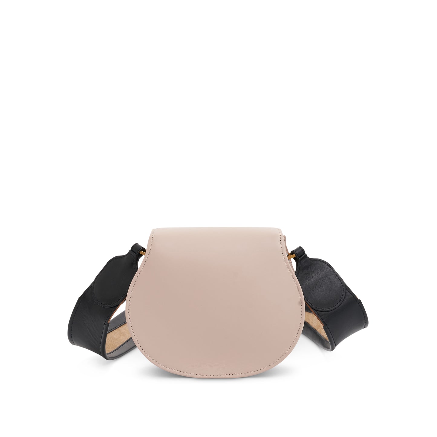 Small Marcie Saddle Bag in Nude