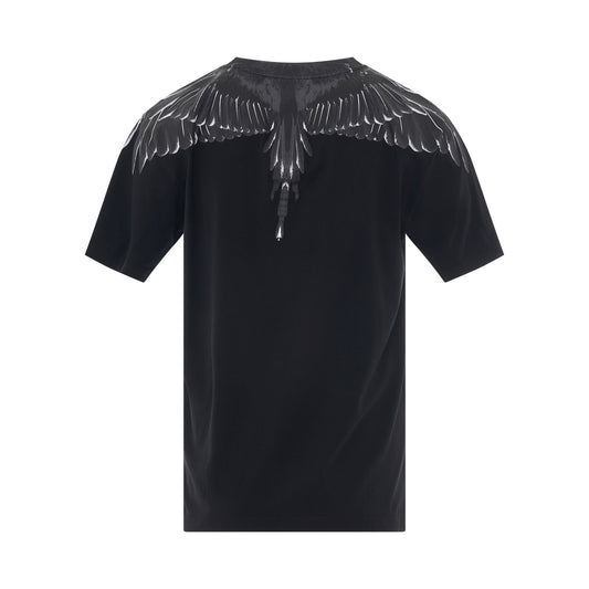 Icon Wings Regular T-Shirt in Black