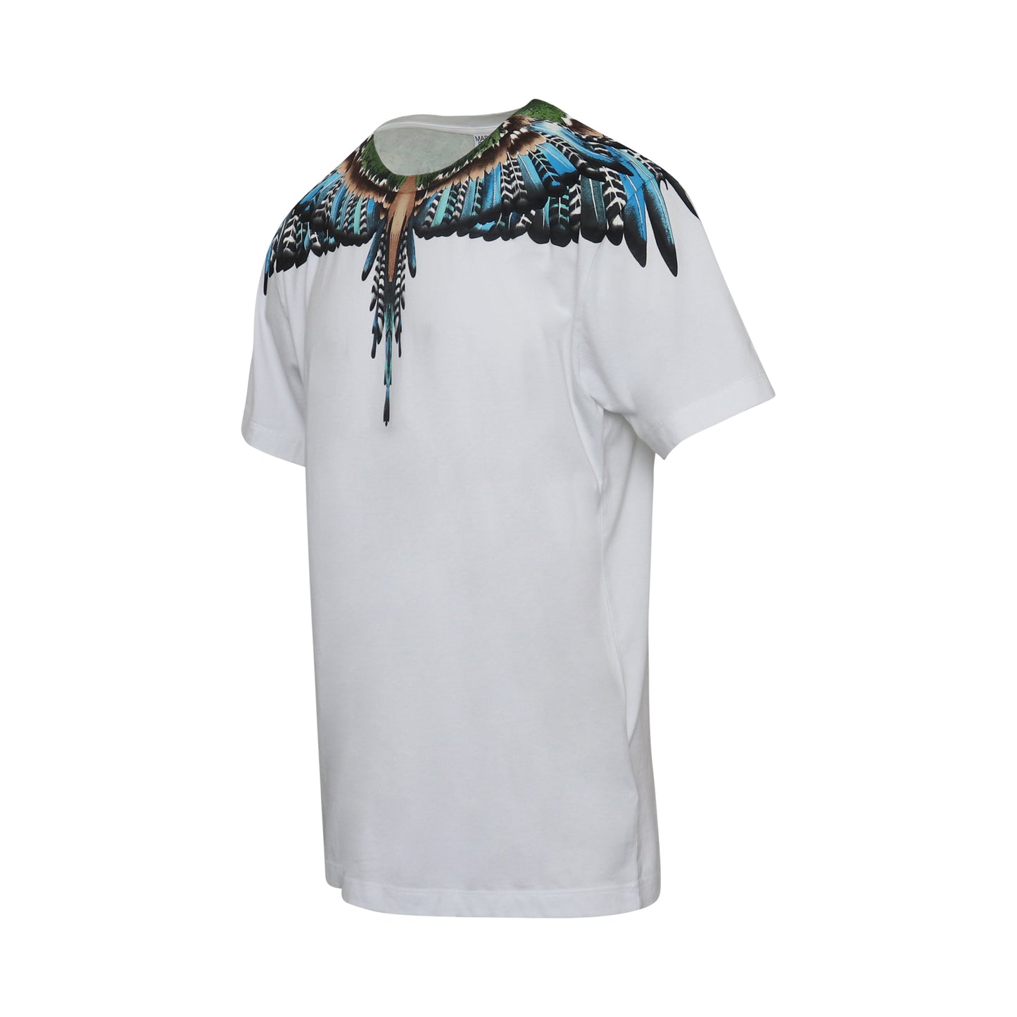 Grizzly Wings Print T-Shirt in White