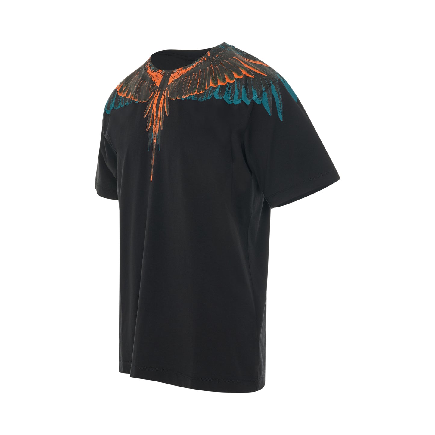 Icon Wings Regular T-Shirt in Black/Orange