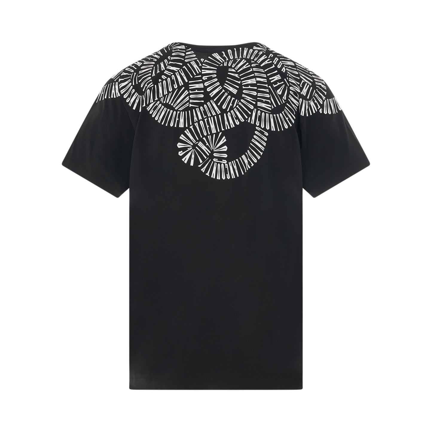 Snake Wings Regular T-Shirt in Black/White