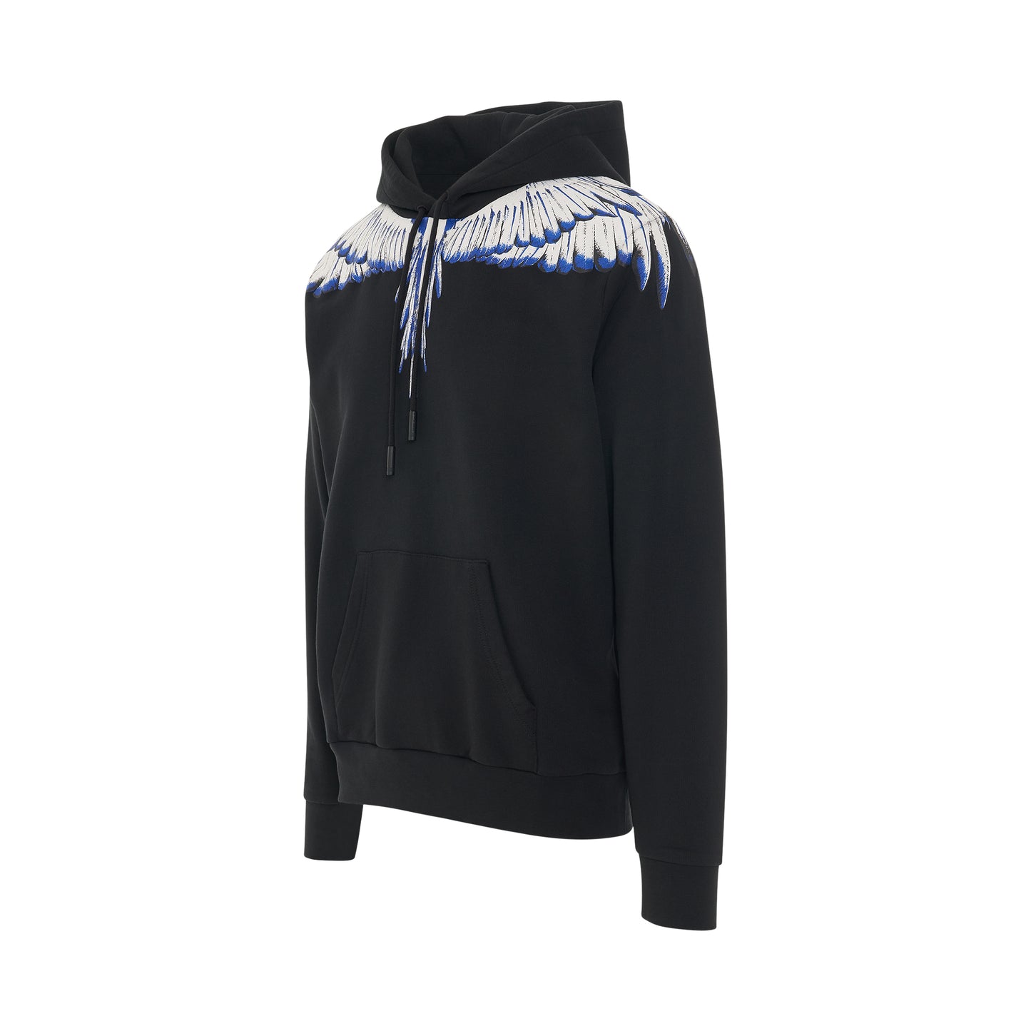 Icon Wings Regular Hoodie in Black/White