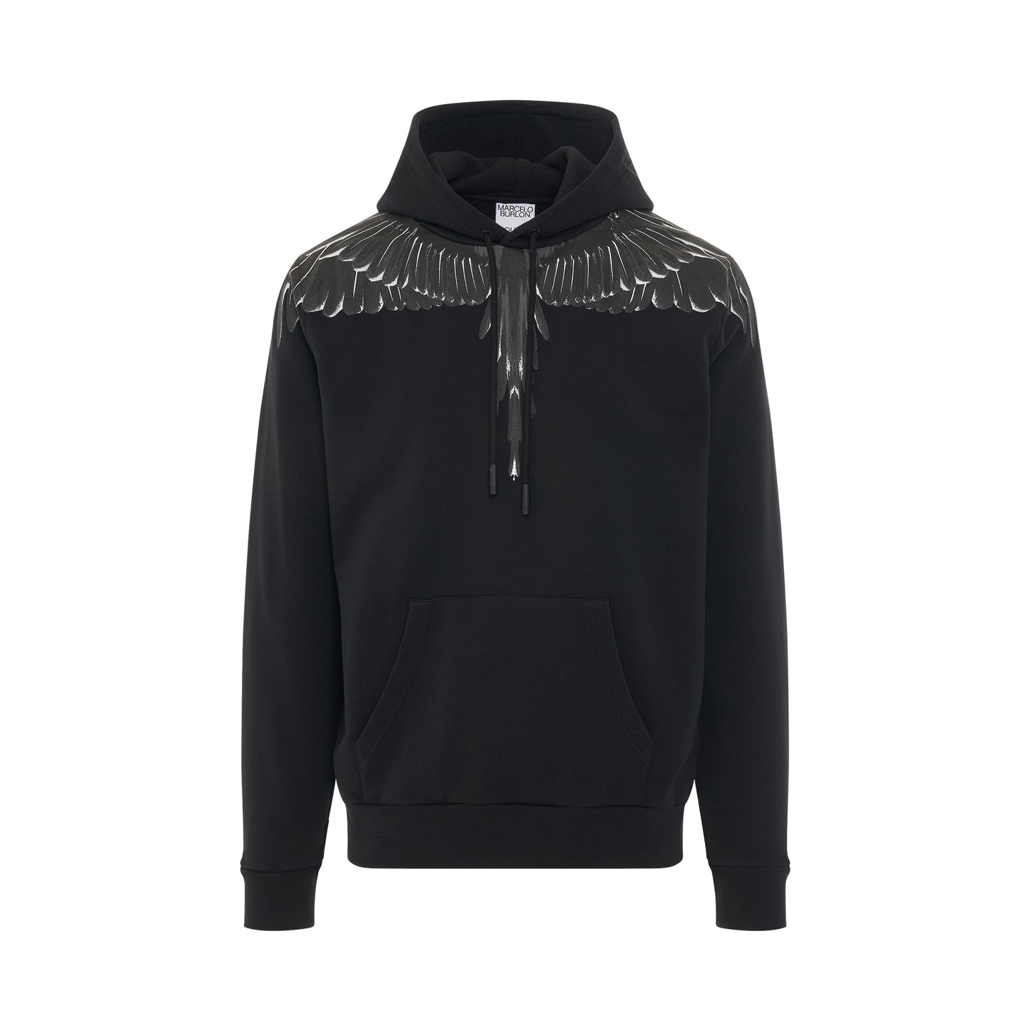 Icon Wings Regular Hoodie in Black