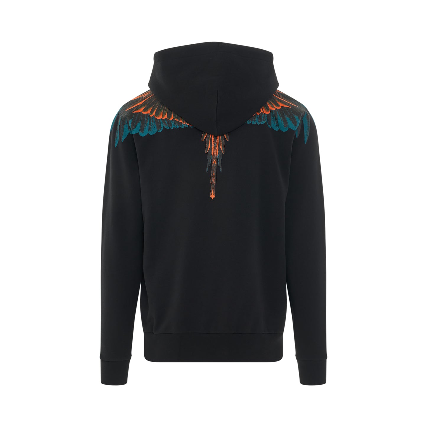 Icon Wings Regular Hoodie in Black/Orange