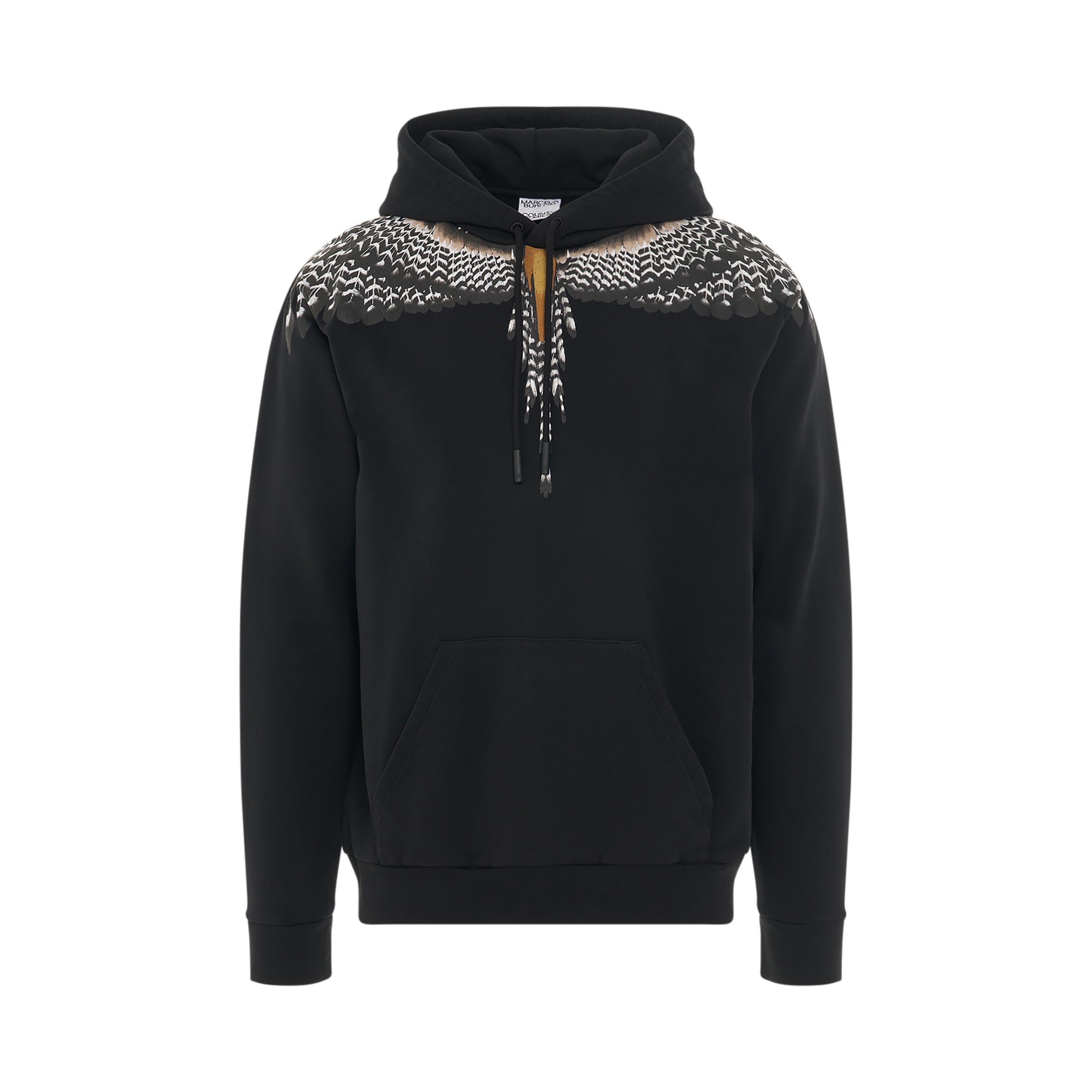 Grizzly Wings Regular Hoodie in Black