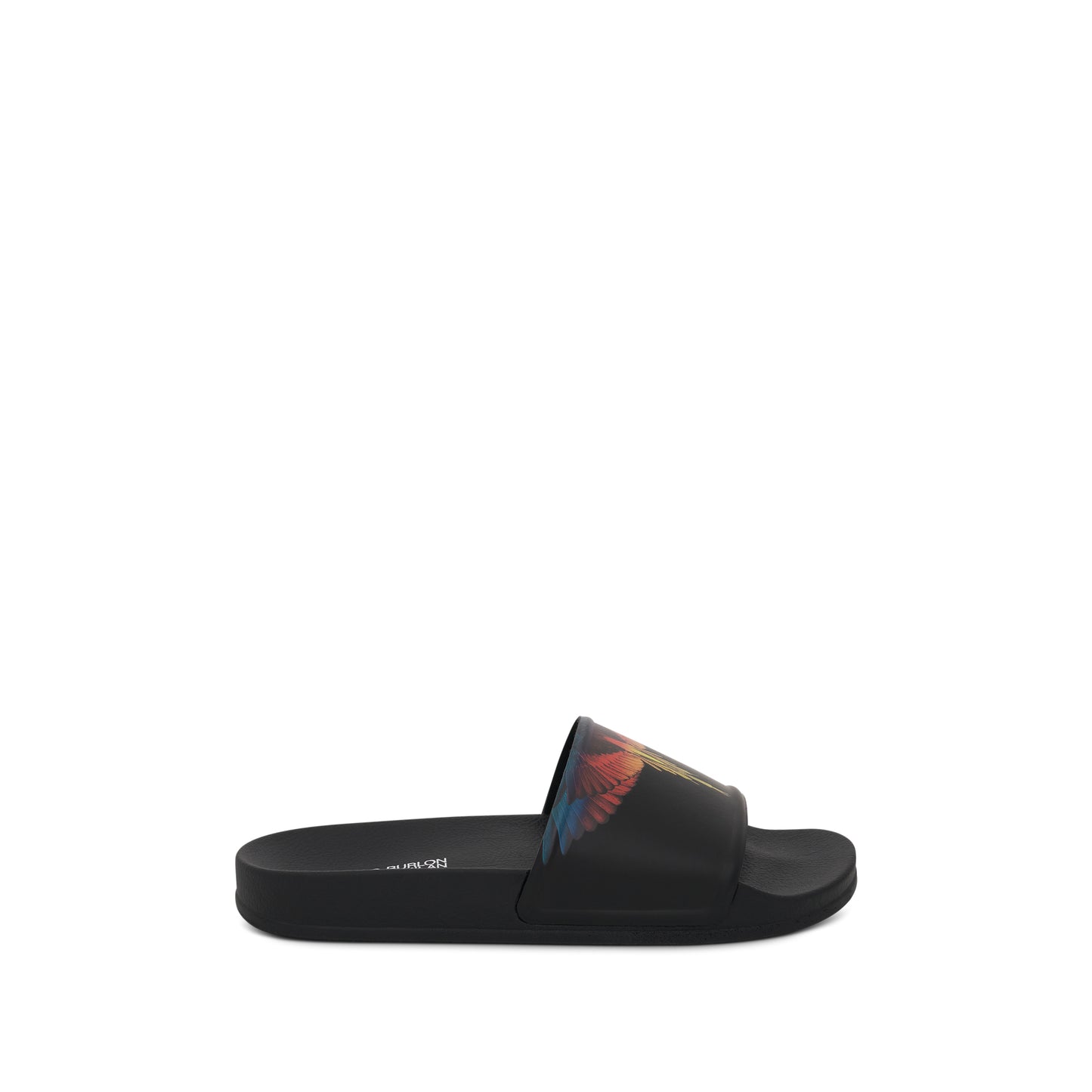 Icon Wings Slider in Black/Red