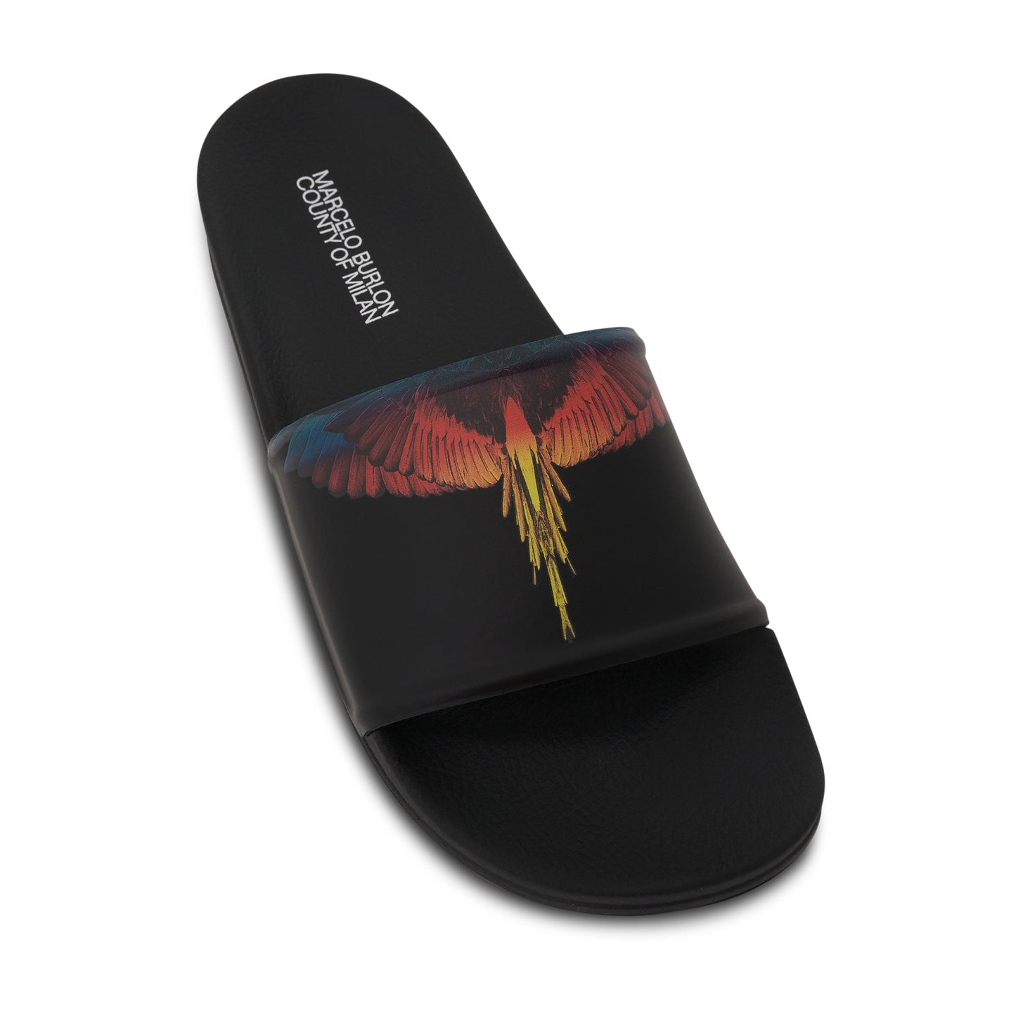 Icon Wings Slider in Black/Red