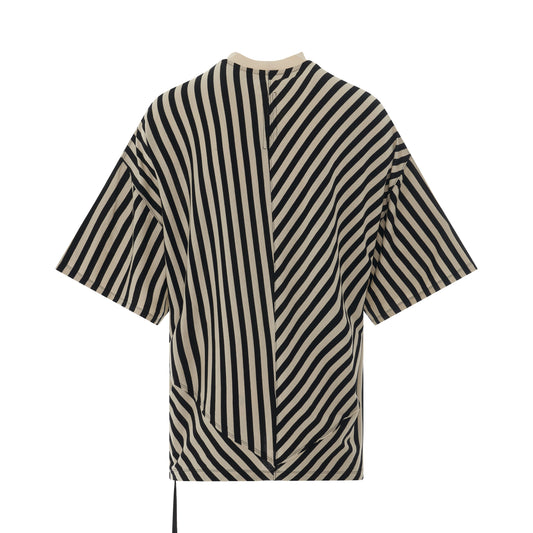 DRKSHDW Tommy Oversize T-Shirt in Black/Oyster