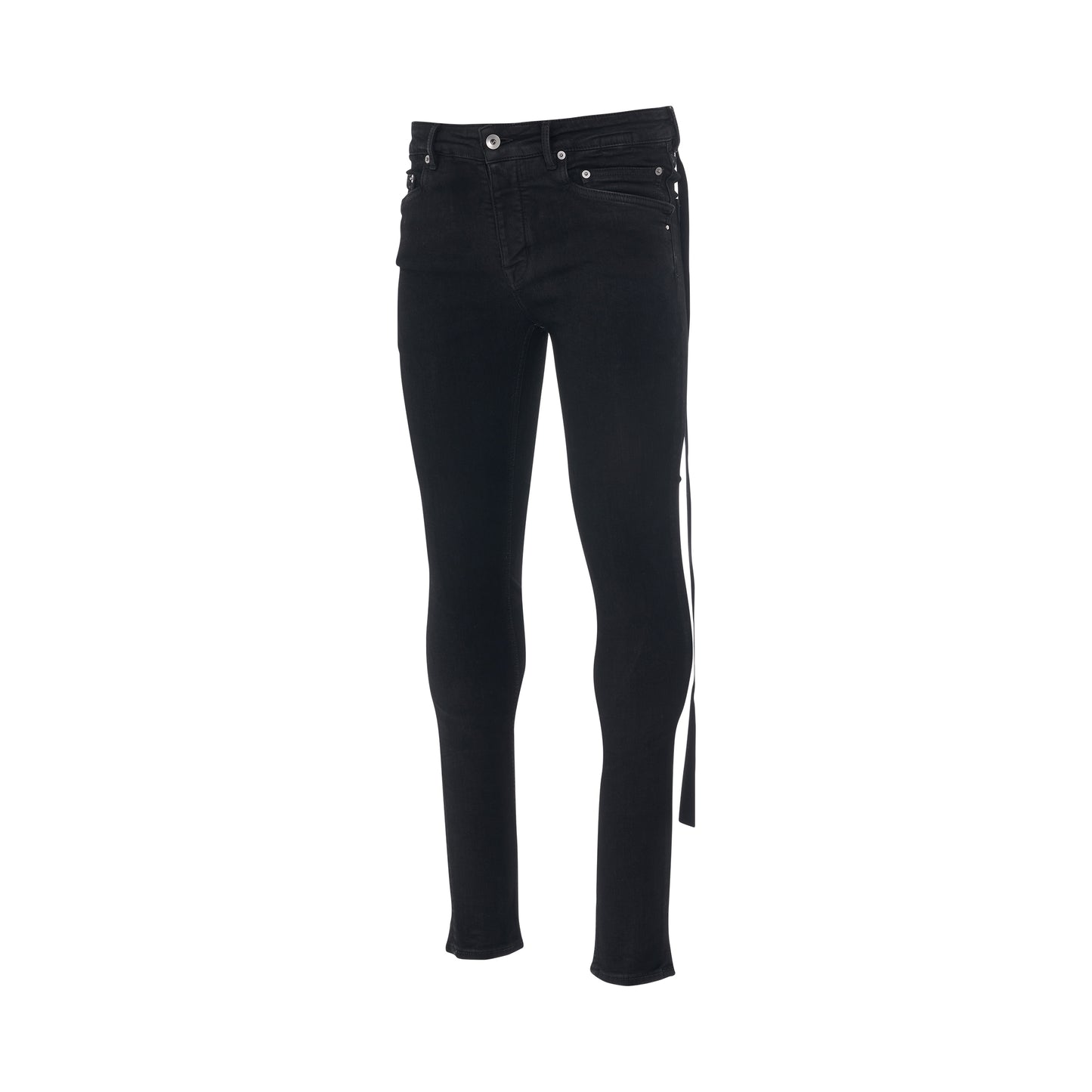 DRKSHDW Tyrone Cut Denim Jeans in Black
