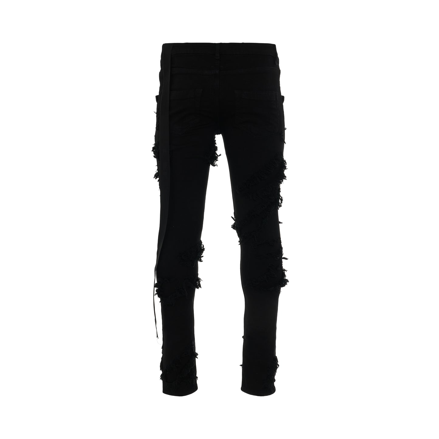 DRKSHDW Tyrone Cut Slashed Jeans in Black