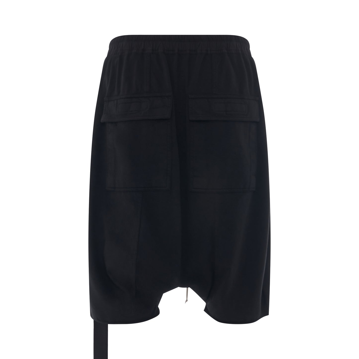 DRKSHDW Knit Drawstring Pods Shorts in Black