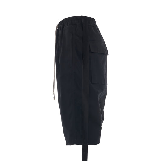 DRKSHDW Woven Drawstring Pods Shorts in Black