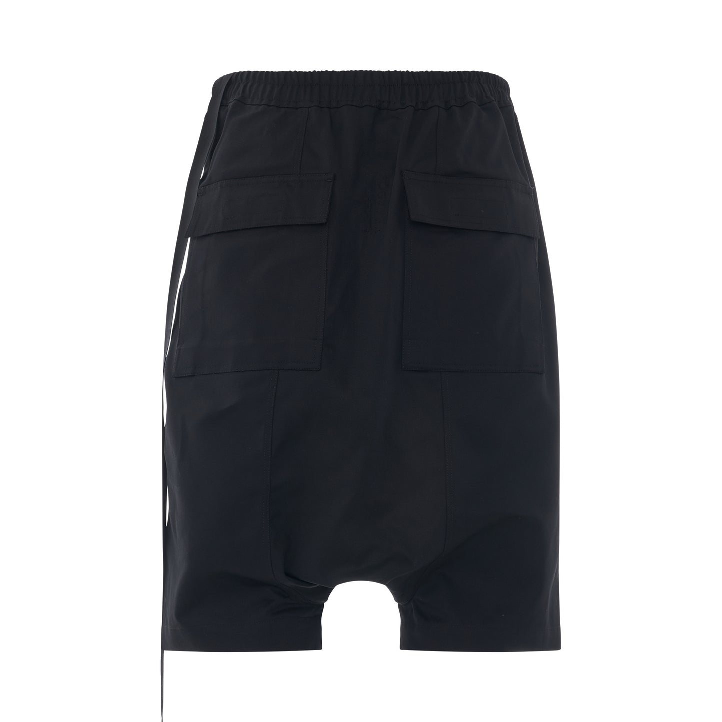 DRKSHDW Woven Drawstring Pods Shorts in Black