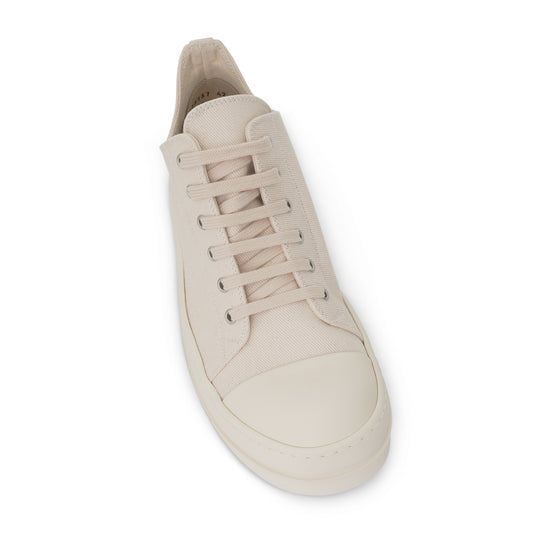 DRKSHDW Ramones Denim Low Sneaker in Natural/Milk