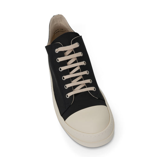 DRKSHDW Ramones Cotton Nylon Low Sneaker in Black/Milk