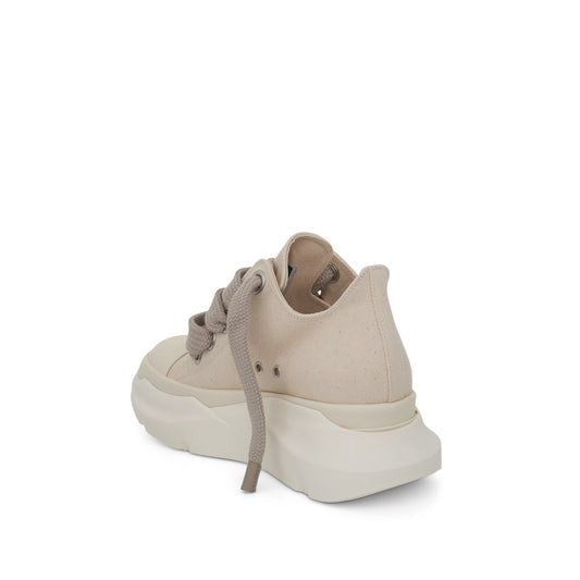 DRKSHDW Abstract Denim Jumbo Laces Low Sneaker in Natural/Milk