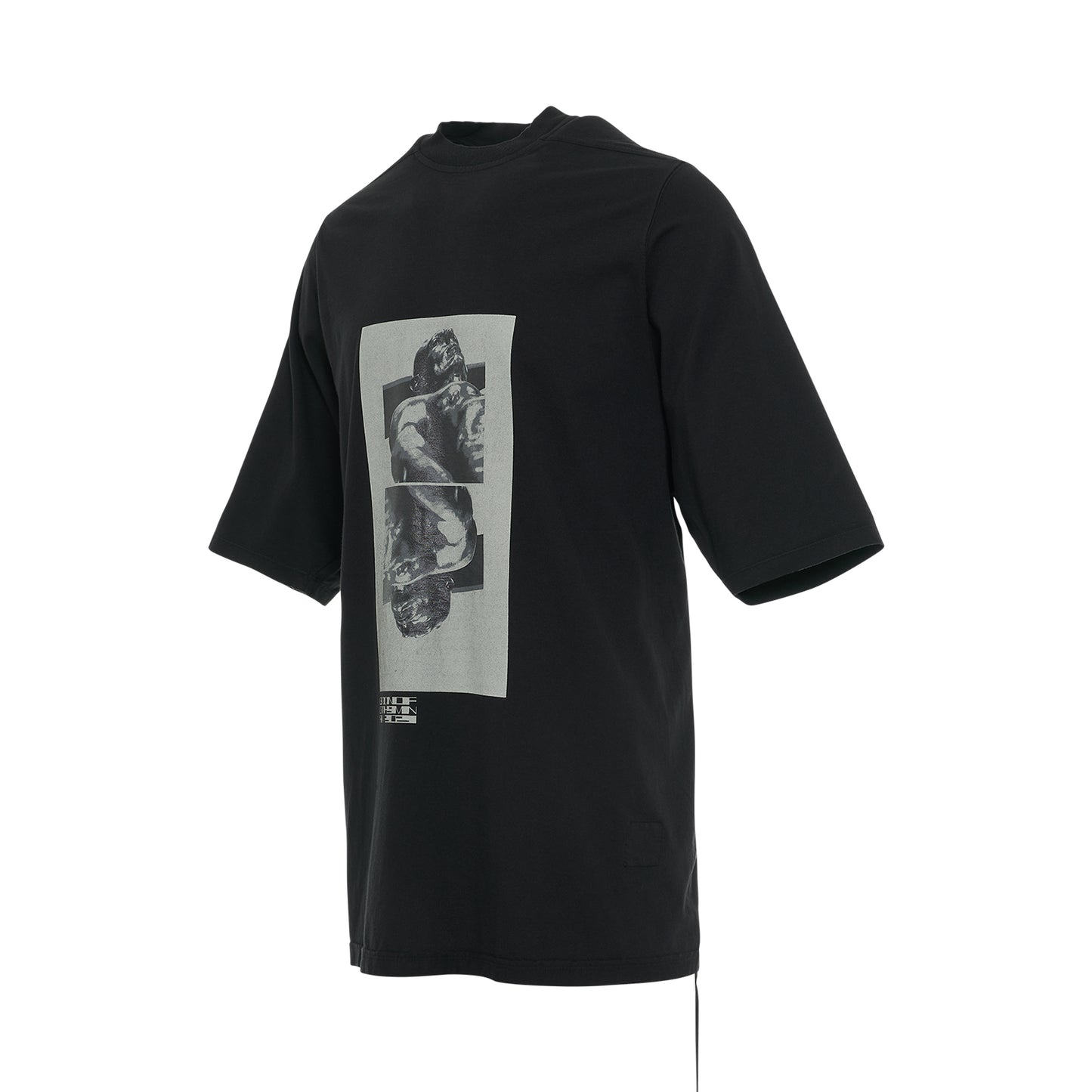 DRKSHDW Jumbo T-Shirt in Black/Oyster