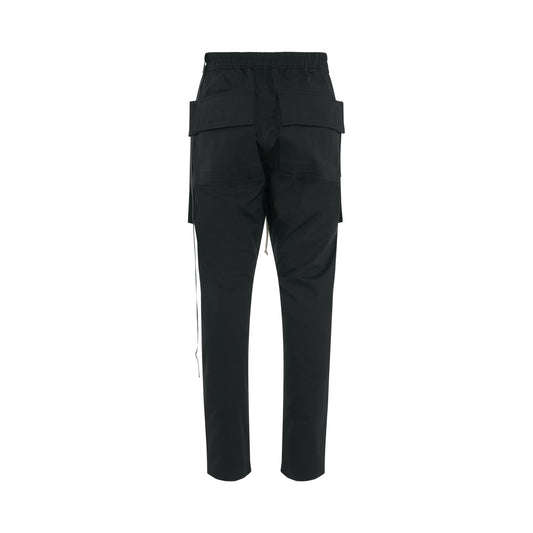 DRKSHDW Creatch Cargo Drawstring Pants in Black