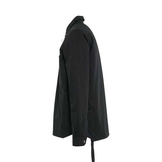 DRKSHDW Outershirt Padded Jacket in Black