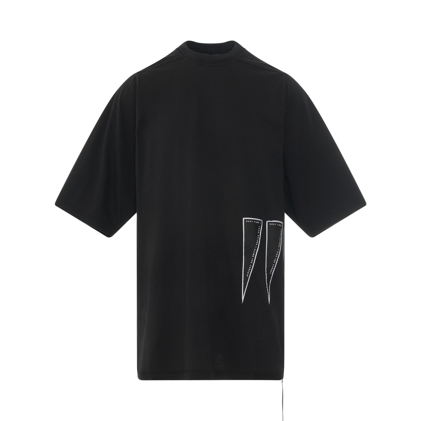 DRKSHDW Jumbo Short Sleeve T-Shirt in Black