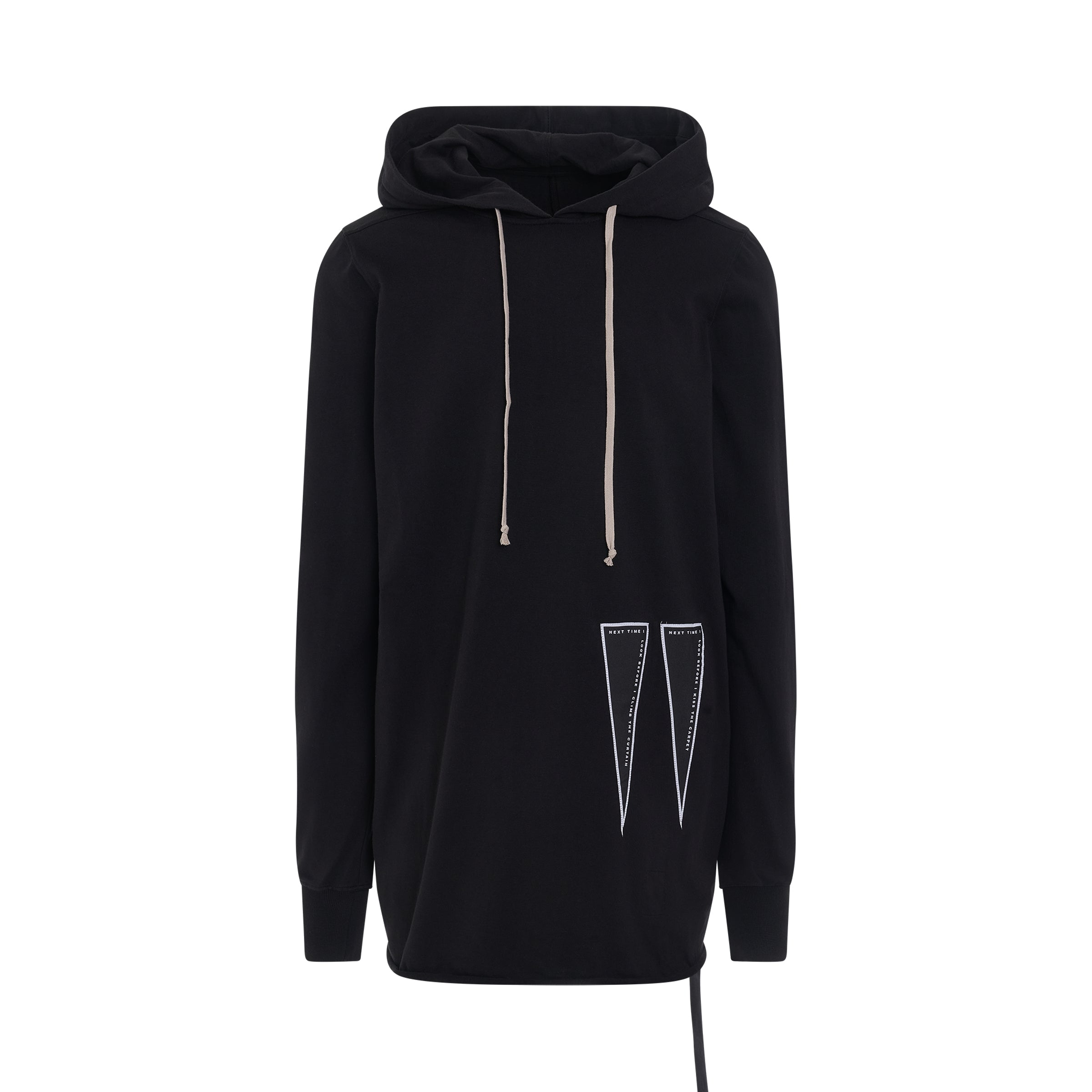 DRKSHDW Pullover Knit Hoodie in Black