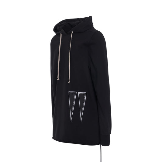 DRKSHDW Pullover Knit Hoodie in Black