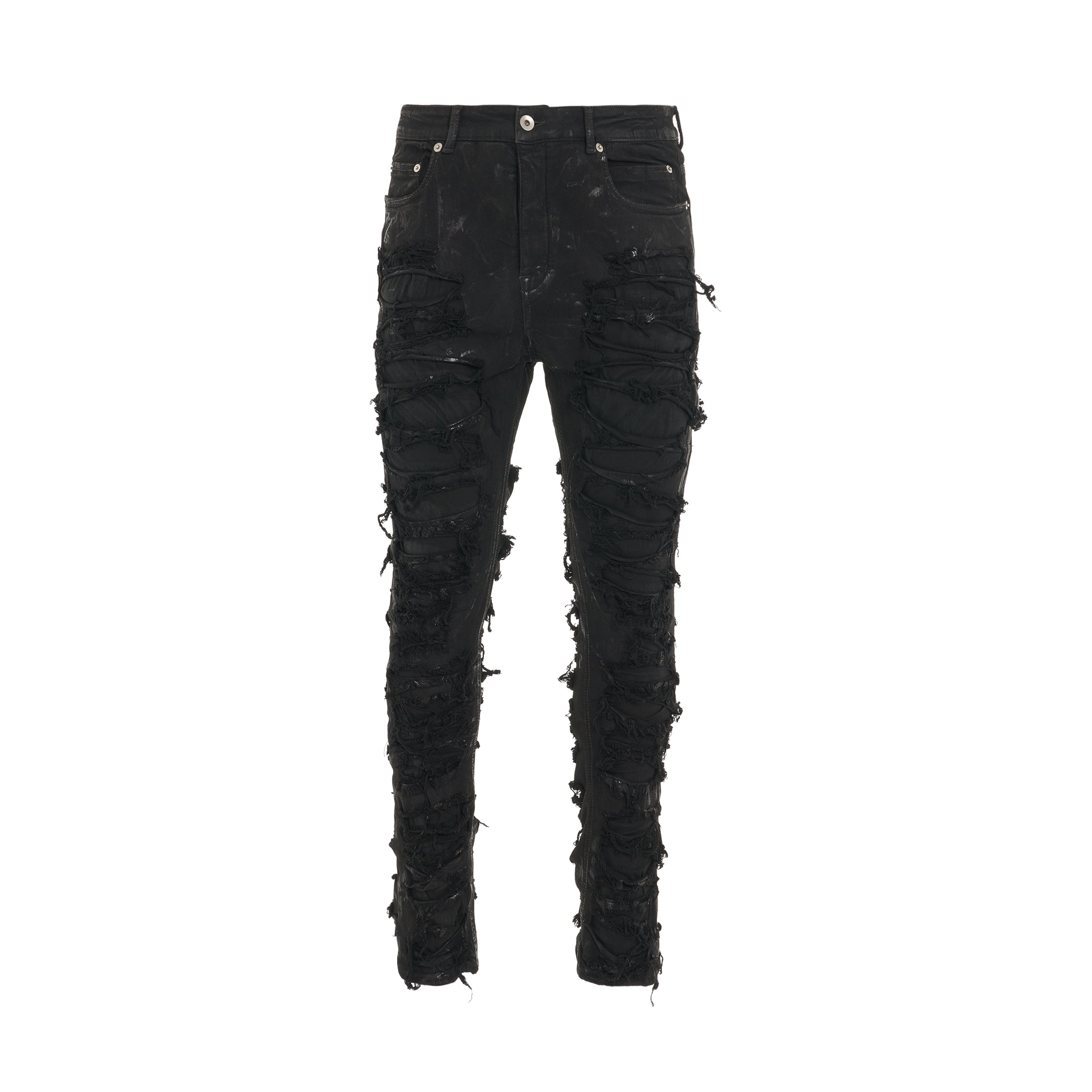 DRKSHDW Detroit Cut Jean in Black