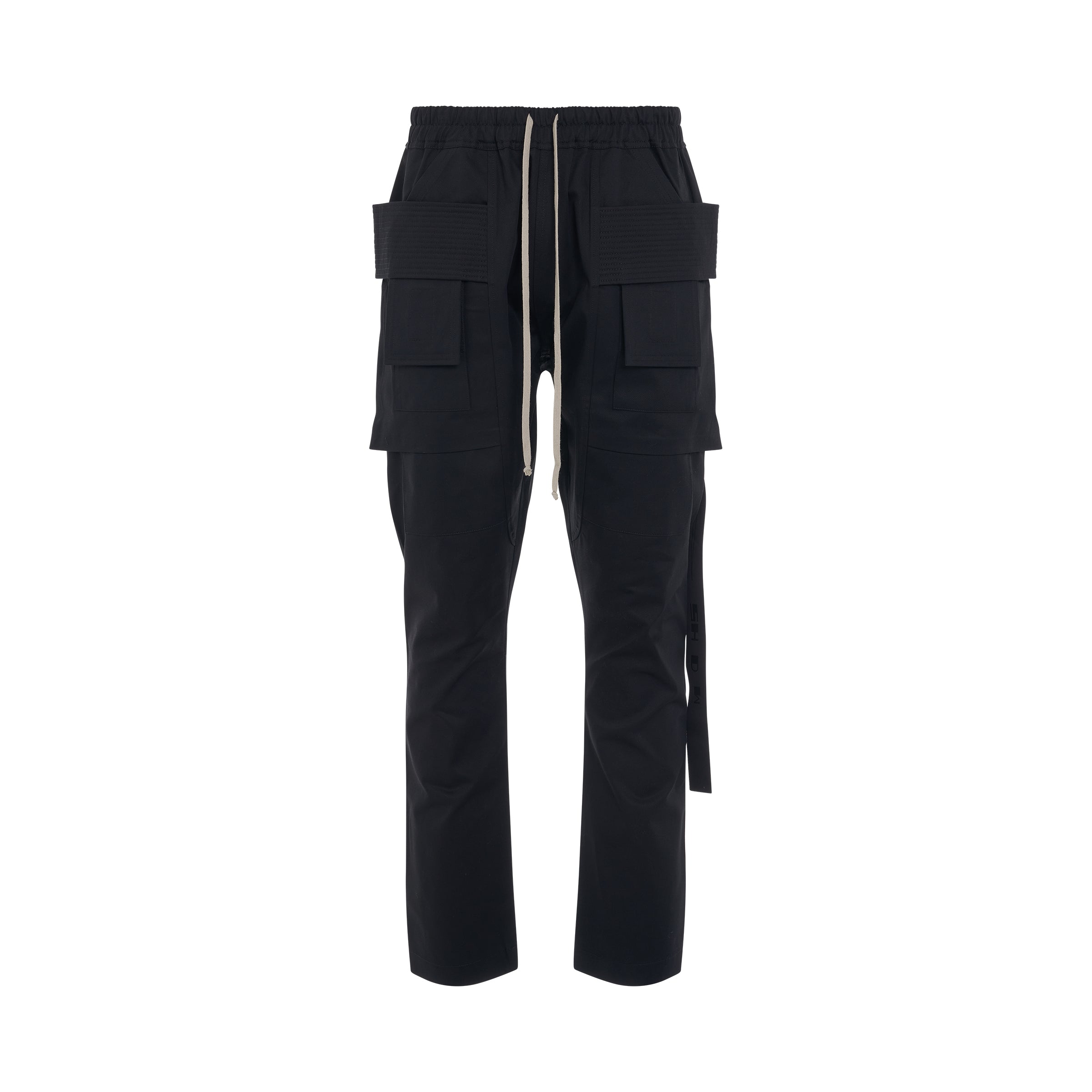 DRKSHDW Creatch Cargo Drawstring Pant in Black